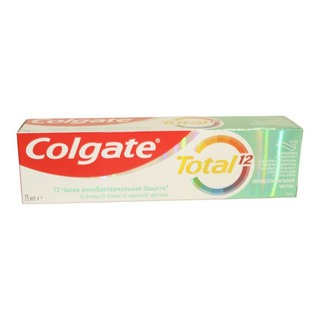 Зубная паста Колгейт Тотал 12 проф чистка гель 75мл